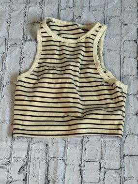 Tan stripped tank